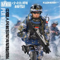 KADHOBBY中国WU警和平使命1/6可动兵人-3件组